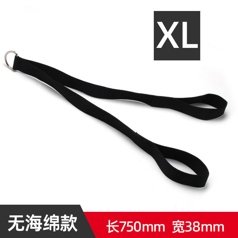 Noir XL [Pas de rembourrage en mousse] [Longueur 55 cm]