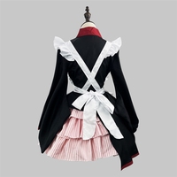 Costume de demoiselle d'honneur kimono de style japonais, cosplay, grande taille, uniforme mignon Lolita 2D à manches longues, original, neuf