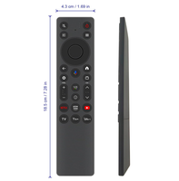 Control Remoto de Voz de Repuesto RC813A para Televisores LED TCL