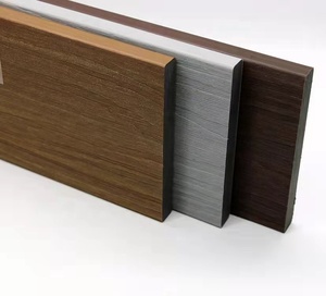 <span class=keywords><strong>Panneau</strong></span> d'extrusion platelage en <span class=keywords><strong>bois</strong></span> couverture latérale extérieure/angle de bord plancher de platelage extérieur - Product Image 4