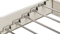 Porte-vêtements en métal robuste de haute qualité, séchoir à linge mural pour salle de bain
