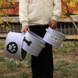 Home Storage Wholesale Add Logo Color Choose Felt Mold <b>Bin</b> Home Storage Organizer - Product Image 5