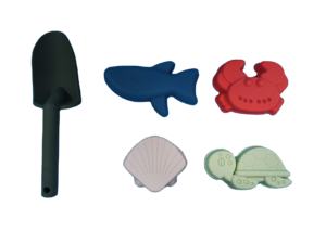 कारखाने थोक ग्रीष्मकालीन आउटडोर बीपा-मुक्त मजबूत निर्माण लचीला गर्मी प्रतिरोधी सिलिकॉन समुद्र तट किनारे रेत खिलौने - Product Image 2