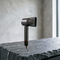 Sèche-cheveux électrique professionnel pour salon avec moteur BLDC sans balais haute vitesse, diffuseur ionique 1500W pour usage hôtelier et domestique