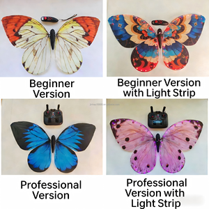 Papillon Bionique Décoratif d'Extérieur pour Jardin, <span class=keywords><strong>Insecte</strong></span> Dynamique Simulé Coloré, Télécommande Radio RC, Modèle Hsj Butterfly-1 - Product Image 2