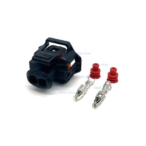 2 Pin nữ Diesel nhiên liệu Common Rail injecto trục khuỷu cảm biến kết nối TE amp 1928403698 936059-1 - Product Image 2