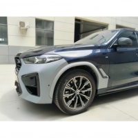 Kit de Conversión de Carrocería con Parachoques Delantero y Trasero para BMW X6 G06 2019-2022, Actualización a F96 LCI X6M, Kit de Carrocería de Antiguo a Nuevo