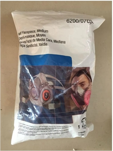 Piezas de accesorios de máscara de gas, junta de válvula de inhalación reemplazable naranja para respirador de pieza facial media completa, Serie 6000 y 7800 - Product Image 6