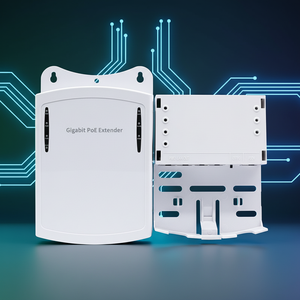 Extensor Repetidor POE Gigabit de 5 Puertos para Exteriores, 30W IEEE802.3af/at, Extiende 100 Metros, Sistema de Cámara IP POE - Product Image 1