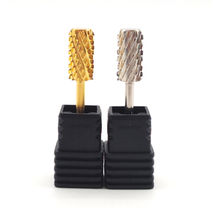 Ensemble de forets à ongles en carbure à grande fraise de 6,60 mm pour l'élimination du gel dur, manucure et pédicure - Product Image 4