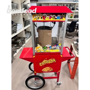 Máquina <span class=keywords><strong>de</strong></span> <span class=keywords><strong>Palomitas</strong></span> Comercial con <span class=keywords><strong>Carrito</strong></span>, Máquina <span class=keywords><strong>de</strong></span> <span class=keywords><strong>Palomitas</strong></span> Eléctrica <span class=keywords><strong>de</strong></span> Acero Inoxidable para Puesto <span class=keywords><strong>de</strong></span> Comida - Product Image 2