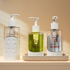 Sang Trọng Thiết Kế Độc Đáo Pet Nhựa Chai Dầu Gội Đầu 300Ml 400Ml <span class=keywords><strong>500Ml</strong></span> Cho Mỹ Phẩm Kem Dưỡng Da Gel Tắm Chăm Sóc Tóc Chai Bao Bì - Product Image 2