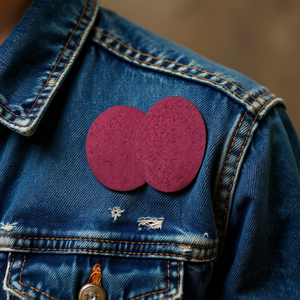 Ilan Parche 9.5X14cm Bordeaux 2 Pezzi Patch Bordeaux - Product Image 2