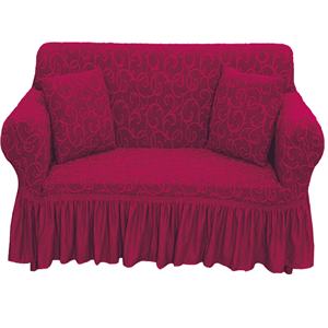 Conjunto de fundas de sofá de jacquard, conjunto de fundas elásticas de poliéster y algodón con falda de 7 plazas, 3 + 2 + 1 + 1, conjunto de fundas seccionales, superventas - Product Image 1