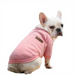 Sweater Rajut Poliester Musim Dingin Terbaru, Hoodie Berbulu dengan Kantong Hewan Peliharaan, Pakaian Anjing Bulu Lembut Custom, Mantel Hoodie Lucu - Product Image 3