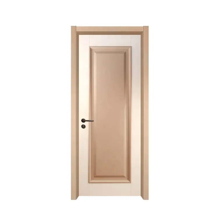 Prezzo a buon mercato Interno Impermeabile IN PVC Porta Di Legno