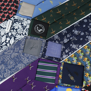 <span class=keywords><strong>Cravate</strong></span> plissée formelle imprimée personnalisée <span class=keywords><strong>Cravate</strong></span> en soie médaillon Paisley Floral Cravates coûteuses pour hommes Affaires - Product Image 3