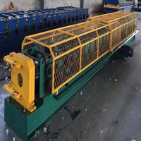 Nouvelle machine de formage à froid pour gouttières et descentes de pluie en métal galvanisé, machine portative de formage à froid pour gouttières et descentes de pluie