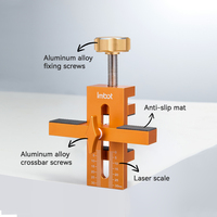 Imbot OEM Gabarit de montage de porte d'armoire de qualité professionnelle en alliage d'aluminium pour quincaillerie d'armoire, travail du bois, vente en gros sur mesure