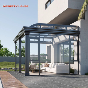 Filipinas veranda sunroom aleación de aluminio <span class=keywords><strong>casa</strong></span> de vidrio pérgola sunrooms - Product Image 1