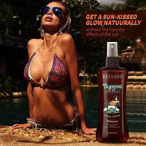 Huile de bronzage à la noix de coco en spray 240ml, huile de bronzage imperméable, bronzage accéléré pour la plage et l'extérieur - Product Image 1