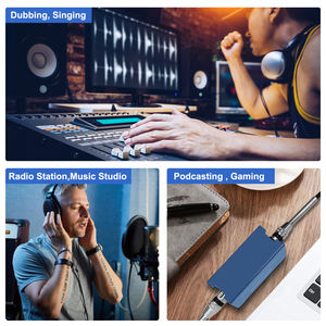 48V phantom power amplificador de voz Combo mini <span class=keywords><strong>espía</strong></span> mezko preamplificador dinámico inalámbrico Electret micrófono amplificador - Product Image 5