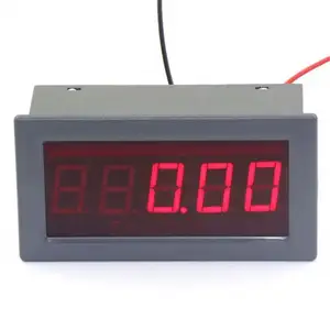DC voltmètre numérique tension panneau mètre LED affichage rouge quatre fils plage de haute précision +/-200mV 2V 200V 600V