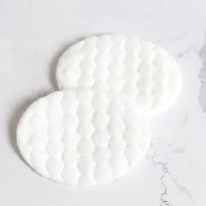 80PCS Oval Einweg-Kosmetik-Make-up-Entferner-Pads Runde Augen reinigung Gesichts-Watte pads