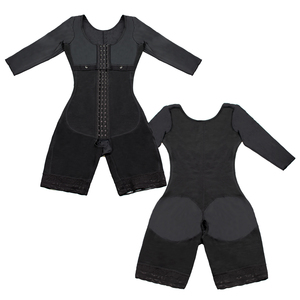 Grosir korset lengan panjang penuh diambil korset kompresi pakaian pembentuk Bodysuit bordir untuk Faja pembentuk tubuh untuk WANITA 1 - Product Image 5