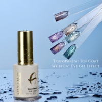 HEMA TPO Free 3D Water Drop Top Coat 15ml Long Lasting Transparent UV LED Soak Off Gel French Nail Art Salon Wholesale Artist