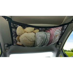 Ceiling <b>Cargo</b> <b>Net</b> Camouflage Polyester Foldable Storage Bag For Car Roof General Use - Product Image 3