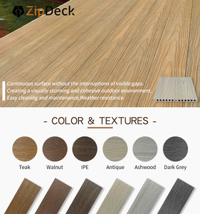 Bên ngoài sàn <span class=keywords><strong>decking</strong></span> ngoài trời 3D co-đùn Gỗ nhựa composite <span class=keywords><strong>decking</strong></span> - Product Image 2