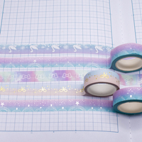 Individuell Gestaltete Folienprägung Japanische Aufkleberrollen Washi-Tape mit Marke
