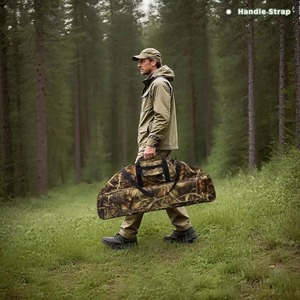 Étui pour arc et flèches pour la chasse en plein air, tir à l'arc, polyester noir, sac de transport pour flèches, sac de transport pour cibles de tir à l'arc - Product Image 5