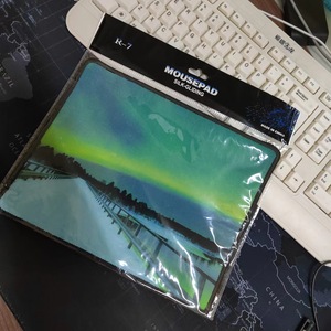 R-7 <b>Mousepad</b> 250x210x2mm Silk Gliding Gaming Fabric Non Toxic Rectangular - Product Image 4