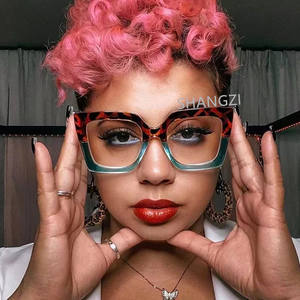 Occhiali da Sole Oversize Quadrati alla Moda, Occhiali di Lusso con Perle, Occhiali da Trucco, Montatura Ottica, Occhiali da Sole per Donne - Product Image 3