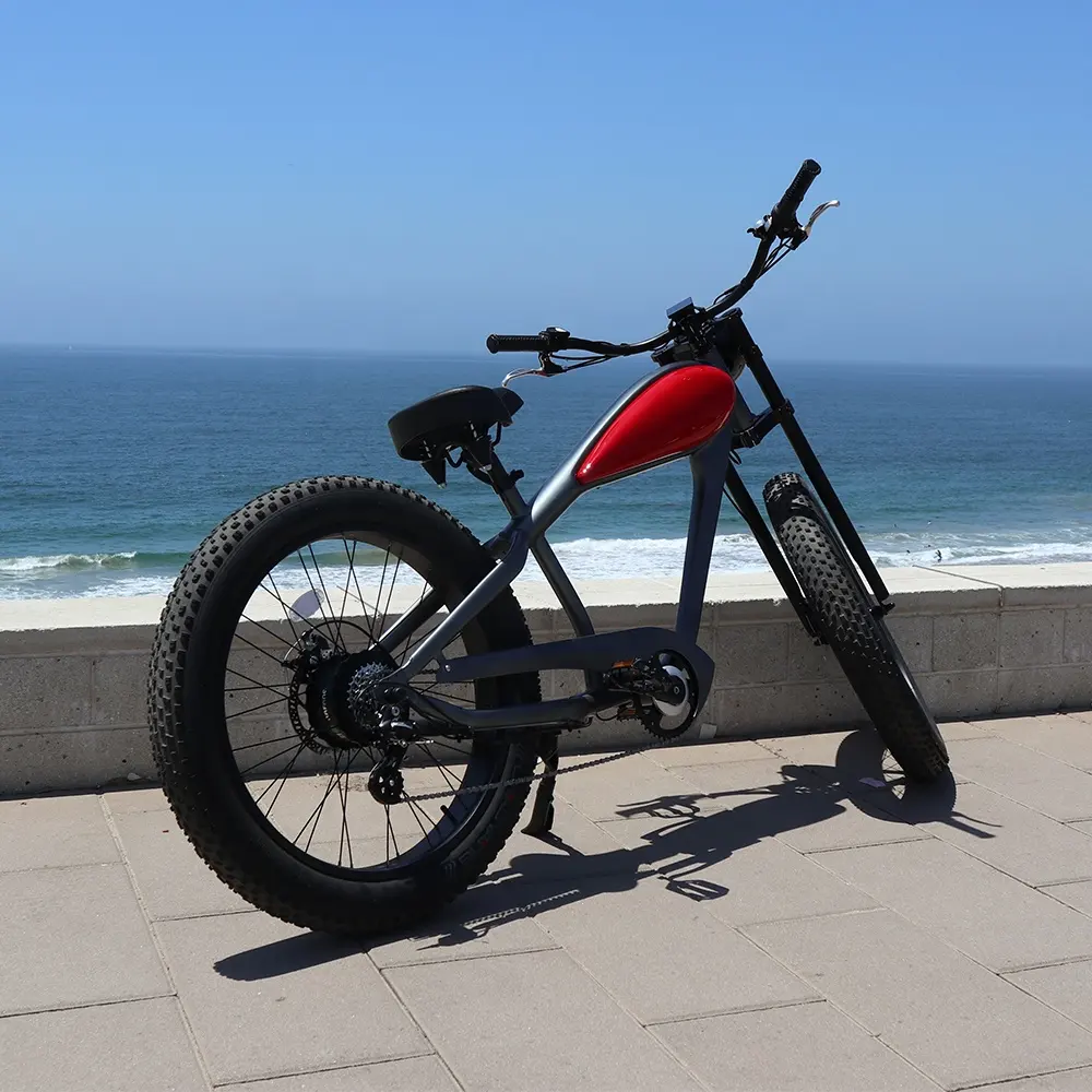 Langstrecken-Fast-Cafe-Racer-Elektrofahrrad-Chopper-Elektro fahrrad E-Bikes Elektro fahrrad