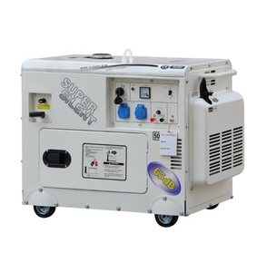 Duy nhất-ba giai đoạn 10KVA im lặng Máy phát điện diesel với 3KVA đến 110V 220V 380V 50/60Hz 480V đánh giá cách âm 5KVA 6KVA 7KVA 8KVA - Product Image 3