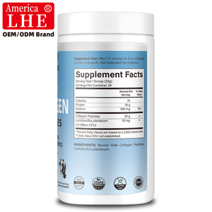 Nutraceutical Collagen Peptides Supplement Manufacturer Bovine Collagen Hair Skin Nails Joint Hydrolyzed Collagen <b>Protein</b> Powder - Product Image 6