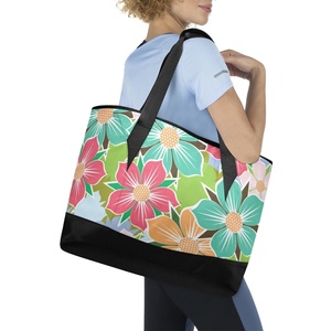 Portable Custom Logo Travel Insulated Ice Cooler Bag Waterproof Picnic Beach Tote Soft Lunch Bag for Outdoor - Product Image 5