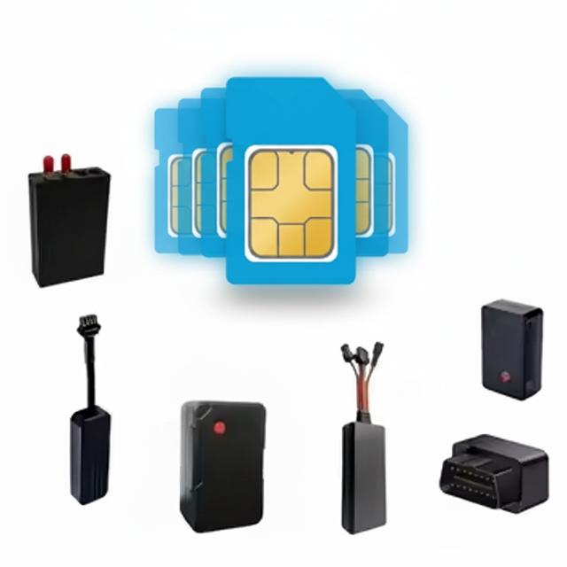 4G Global IoT SIM Card for GPS Tracking Devices Dashboard Support PC Android App Integration 1 Year ESIM Physical SIM Options
