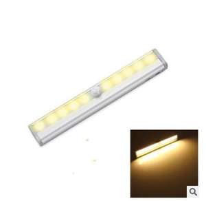 TAIKOO – lumière d'armoire <span class=keywords><strong>de</strong></span> cuisine intérieure à <span class=keywords><strong>Led</strong></span>, détecteur <span class=keywords><strong>de</strong></span> <span class=keywords><strong>mouvement</strong></span> intérieur à 10 <span class=keywords><strong>Led</strong></span> pour placard sous armoire, détecteur <span class=keywords><strong>de</strong></span> garde-robe, bande d'escalier - Product Image 3