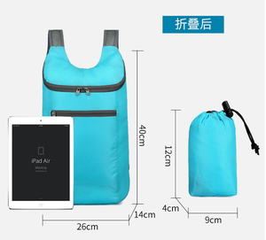 Nouveau design de sac à dos pliable d'extérieur, sac à dos léger pliable pour la journée, sac à dos de sport pour la promotion - Product Image 2
