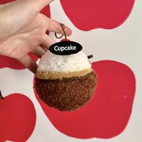 Porte-clés en peluche mignon et amusant sur le thème alimentaire, pendentif en forme de dessert, cœur, gâteau, sandwich, fromage, pain, jouet rembourré en coton PP, unisexe pour enfants