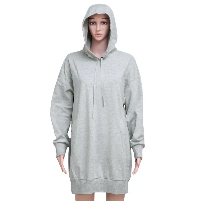 Wifi protection clothing electromagnetic radiation shielding emf protection women hooded sweater dress