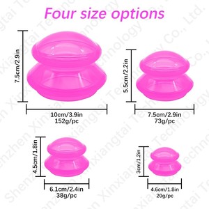 Coppettazione Set di terapia Anti-Cellulite massaggio Silicone ventosa ventosa massaggiatore cinese agopuntura Anti-invecchiamento riduttore rughe