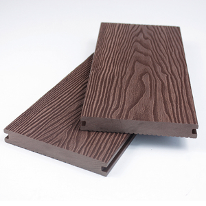 Tavole <span class=keywords><strong>per</strong></span> decking in WPC con venature del <span class=keywords><strong>legno</strong></span> 3D in rilievo, a bassa manutenzione e antiscivolo, <span class=keywords><strong>per</strong></span> uso residenziale e commerciale in giardino ed <span class=keywords><strong>esterni</strong></span>. - Product Image 6