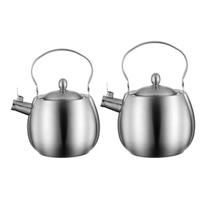 Household 316 stainless steel food-grade whistling <b>kettle</b>, extra thick, suitable for gas and <b>induction</b> cookers, large capacity. - Product Image 5
