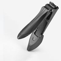 Nouvelles Ciseaux Coupe-Ongles Anti-éclaboussures en Acier Inoxydable Grande Taille Style Mantis pour Adultes, Outils de Manucure avec Pochette Individuelle