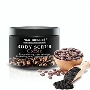 Wholesale Best Quality Private Label Coffee Scrub Exfoliating Smoothing Facial Body Scrub